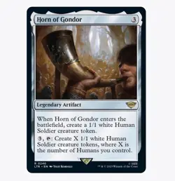 Horn of Gondor - The Lord of the Rings (LTR) - MTG Rare #240 | Regular Card - Image 1