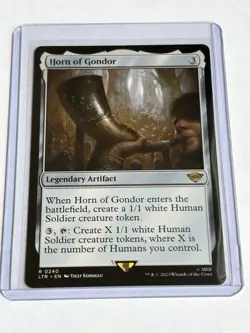 Horn of Gondor - The Lord of the Rings (LTR) - MTG Rare #240 | Regular Card - Image 2