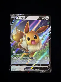 Eevee V SWSH065 SWSH: Sword & Shield Promo Cards Holo - Image 1