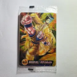 S0186 Son Goku 331 Japanese Dragon Ball Morinaga Wafer W3D Card Sealed - Image 1