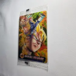 S0186 Son Goku 331 Japanese Dragon Ball Morinaga Wafer W3D Card Sealed - Image 2