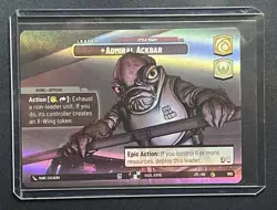 Star Wars Unlimited: Admiral Ackbar It's A Trap! Showcase Jump to Lightspeed JTL - Image 1