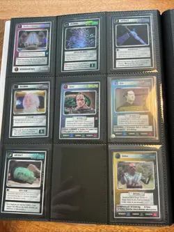 Star Trek CCG Reflections Set Of 83/105 Cards inc Bridge Crew and USS Enterprise - Image 1