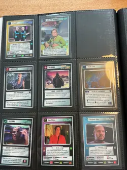 Star Trek CCG Reflections Set Of 83/105 Cards inc Bridge Crew and USS Enterprise - Image 2