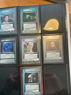 Star Trek CCG Reflections Set Of 83/105 Cards inc Bridge Crew and USS Enterprise - Image 4