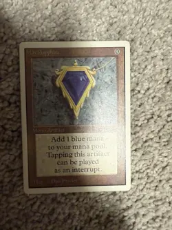 MTG Unlimited Mox Saphire NM/LP - Image 1