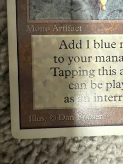 MTG Unlimited Mox Saphire NM/LP - Image 5