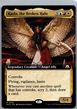 Kasla, the Broken Halo (Extended Art) M Commander: March of the Machine 92 NM No - Image 1