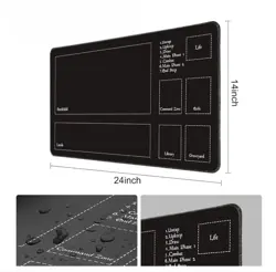 Magic the Gathering Rookie Deck Playmat Black (Deck on the Right) - Image 2
