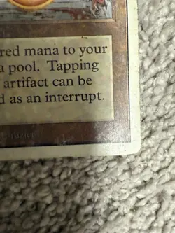 Mtg unlimited Mox Ruby heavily Played - Image 4