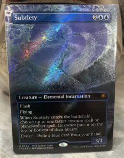 Subtlety 050 MH3 Special Guest Mythic Foil Creature Elemental Incarnation MTG NM - Image 1