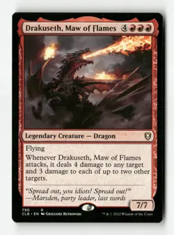 Drakuseth, Maw of Flames - Commander Legends Battle for Baldur's Gate - #790 - Image 1