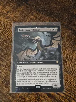 Brainstealer Dragon (Extended Art) - Normal NM MTG Commander Legends: Battle ... - Image 1