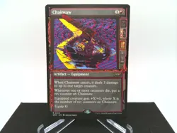 Chainsaw 0314 Showcase Duskmourn: House of Horror DSK MTG Magic - Image 1