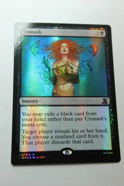 MTG Unmask x1-Foil -From the Vault: Lore-Lightly Played - Image 1