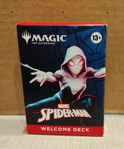 Magic: The Gathering Marvel Spider-Man Welcome Deck Red Spider Gwen Sealed New - Image 1