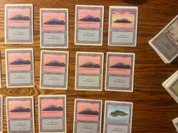 MTG: Vintage Unlimited Ed 1X Island & 150 Revised Lands - 30X Each Land Type - Image 4