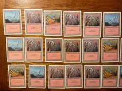 MTG: Vintage Unlimited Ed 1X Island & 150 Revised Lands - 30X Each Land Type - Image 5