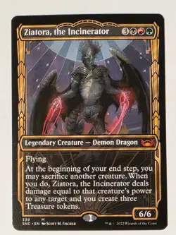Ziatora, the Incinerator (Showcase) Streets of New Capenna NM! 339 MTG Magic - Image 1