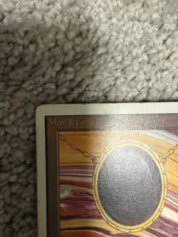 MTG Unlimited Mox Jet Light Play - Image 2