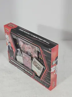 Pokemon TCG Scarlet & Violet Team Rocket Mewtwo EX Box NEW Factory Sealed - Image 3