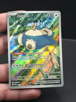 Snorlax (Pokemon Center Exclusive) 051 Scarlet & Violet Promo Holofoil Pokemon - Image 2