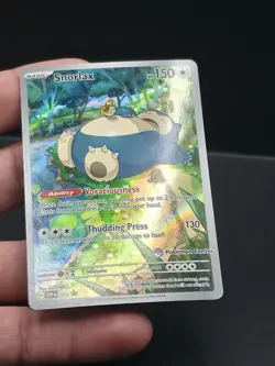 Snorlax (Pokemon Center Exclusive) 051 Scarlet & Violet Promo Holofoil Pokemon - Image 3