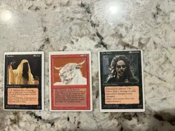 Mtg Miscut Cards x3 Magic the Gathering Miscut Card OffCenter Out Of Print - Image 3
