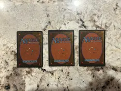 Mtg Miscut Cards x3 Magic the Gathering Miscut Card OffCenter Out Of Print - Image 4