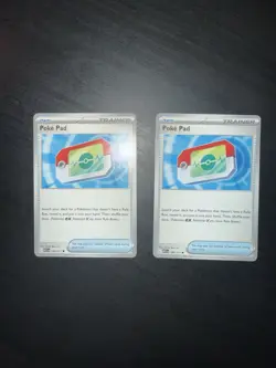 Pokemon TCG Ascended Heroes Pokepad Trainer 198/217 Poke Pad X 2 - Image 1