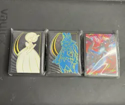 Pokemon TCG Elite Trainer Box ETB DECK SLEEVES 3x 65 Sleeves Sealed - Image 1