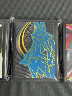 Pokemon TCG Elite Trainer Box ETB DECK SLEEVES 3x 65 Sleeves Sealed - Image 3