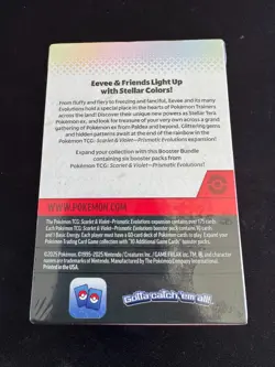 POKEMON TCG - PRISMATIC EVOLUTIONS - Booster Bundle (6x Packs) NEW SEALED RARE - Image 2