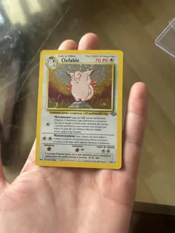 Pokemon Base Set Jungle Clefable Holo Rare ITALIAN RELEASE MP - Image 3