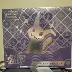 Pokemon TCG Paldean Fates Elite Trainer Box Sealed - Image 1