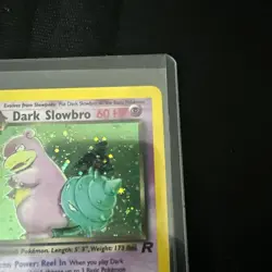 Pokemon Dark Slowbro 12/82 Team Rocket Holo Mint - Image 4