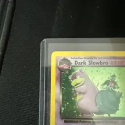 Pokemon Dark Slowbro 12/82 Team Rocket Holo Mint - Image 5