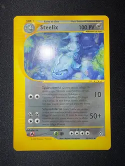 Pokemon Aquapolis Steelix 35/147 Rara Non Holo NM ITA - Image 1