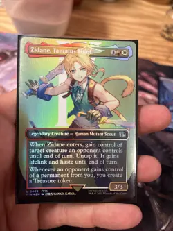 Zidane, Tantalus Thief (Borderless Character Surge 550) FOIL Final Fantasy NM - Image 1
