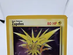 Zapdos 15/62 Fossil Set Holo Rare Pokemon TCG 1999 Mitsuhiro Arita NM - Image 2