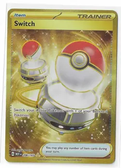 Switch 206/165 Hyper Rare - Pokemon Scarlet & Violet 151 - NM - Image 1