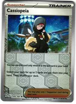 Cassiopeia Reverse Holo 56/64 Pokemon SV: Shrouded Fable - Image 1