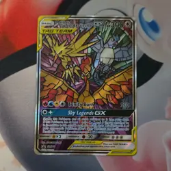 Pokemon Moltres & Zapdos & Articuno GX SM210 TAG TEAM Promo - Image 1