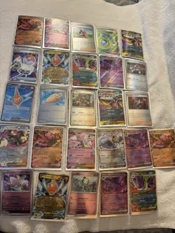 LOT (26) Mint FPL Pokemon TCG Holos Mega Ex Gengar Sharpedo Dawn Etc NR - Image 1