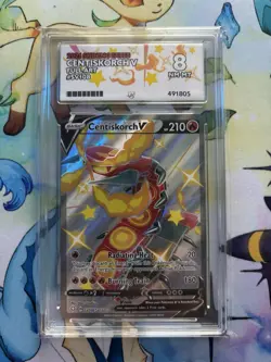 Pokemon TCG Centiskorch V SV108/SV122 Shining Fates Ace 8 - Image 1