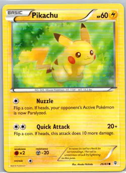 Pokemon TCG Pikachu 26/83 Generations NM - Image 1