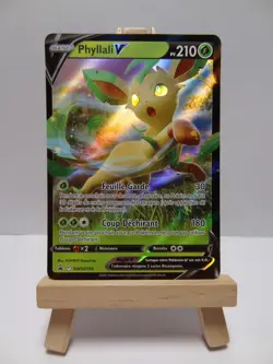 Carte Pokemon " Phyllali V " PROMO - SWSH194 - Epee & Bouclier - NM - FR - Image 2