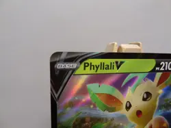 Carte Pokemon " Phyllali V " PROMO - SWSH194 - Epee & Bouclier - NM - FR - Image 4