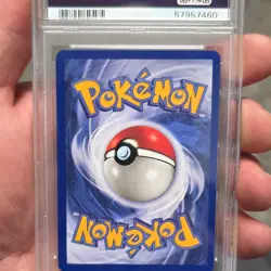 Pokemon TCG Machamp Base Set 1st Edition Holo PSA 5 8/102 - Image 2