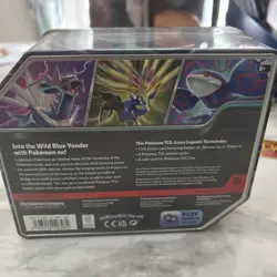 Pokemon TCG Azure Legends Tin – Xerneas EX – Factory Sealed - 5 Booster pack New - Image 2